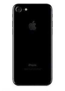 Корпус (задня кришка) для Apple iPhone 7 (Чорний глянцевий) ААА