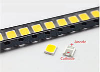 SMD LED 2835 9V. 6000К 0,5W Світлодіод поверхневого монтажу.