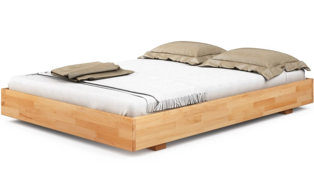Ліжко двоспальне B122 160х200 дерево бук ТМ Mobler