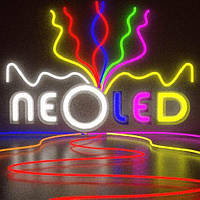 Вивіски з світлодіодного неону (під замовлення клієнта) NEON LED