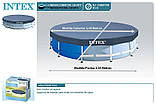 Тент Intex 28030 для басейну Ø 305 см каркасного, фото 3