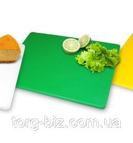 Дошка обробна HACCP зелена 450х300х12.7мм (овочі), фото 1