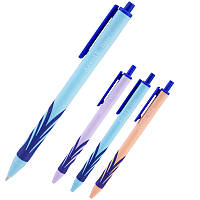 Ручка кулькова автоматична Axent Wave AB1091-02-A, 0.7 мм, синя
