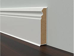 Плінтус Dollken Cubu flex Hamburger Білий 100 mm