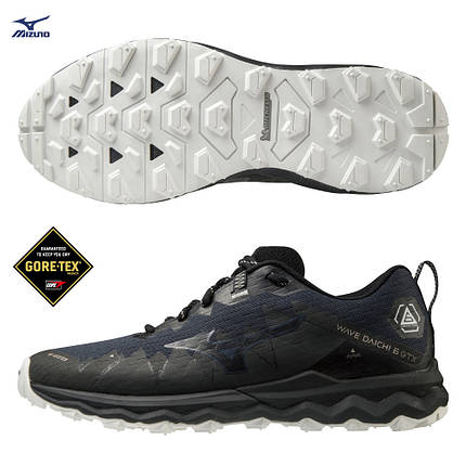 Кросівки для бігу з вологозахистом чоловічі Mizuno Wave Daichi 6 GoreTex J1GJ2156-42, фото 2