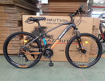 Горный велосипед Azimut Gemin 26" GFRD размер рамы 15,5" серо-красный, фото 2