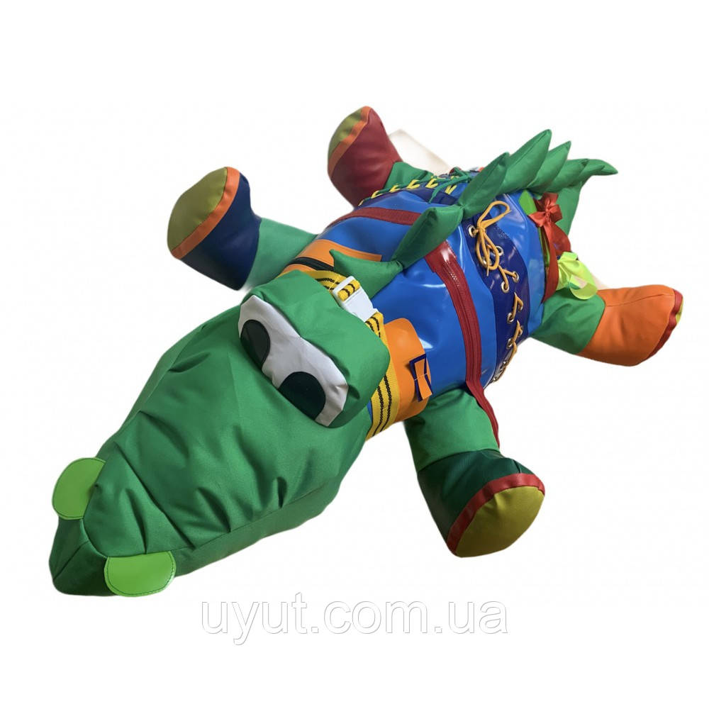 Сенсорна іграшка "Крокодил" Затишок-Спорт, фото 1