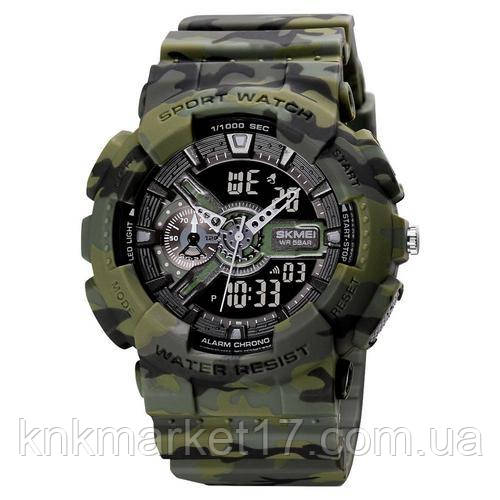 Skmei 1688 Green-Black Military, фото 1