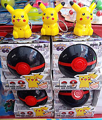 Брелок Pokemon Go Пікачу в кулі