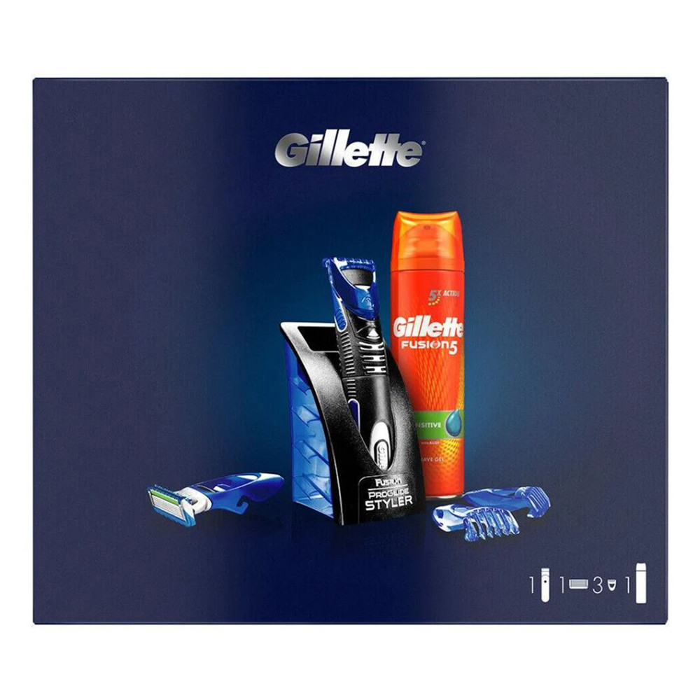 Набір подарунковий Gillette Styler + Gel (7702018479467)