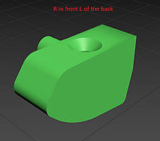 Запчастини кріплення Spare Part Support Assembly Hanger Pivot Kit Superlux HD660 Superlux HD330