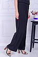 Зручні жіночі штани розміру плюс Casual чорні (52-74), фото 2