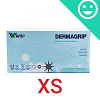 Перчатки Дермагрип, нитриловые, плотные, размер XS, Dermagrip Nitrile Examenation Gloves (100 шт.)