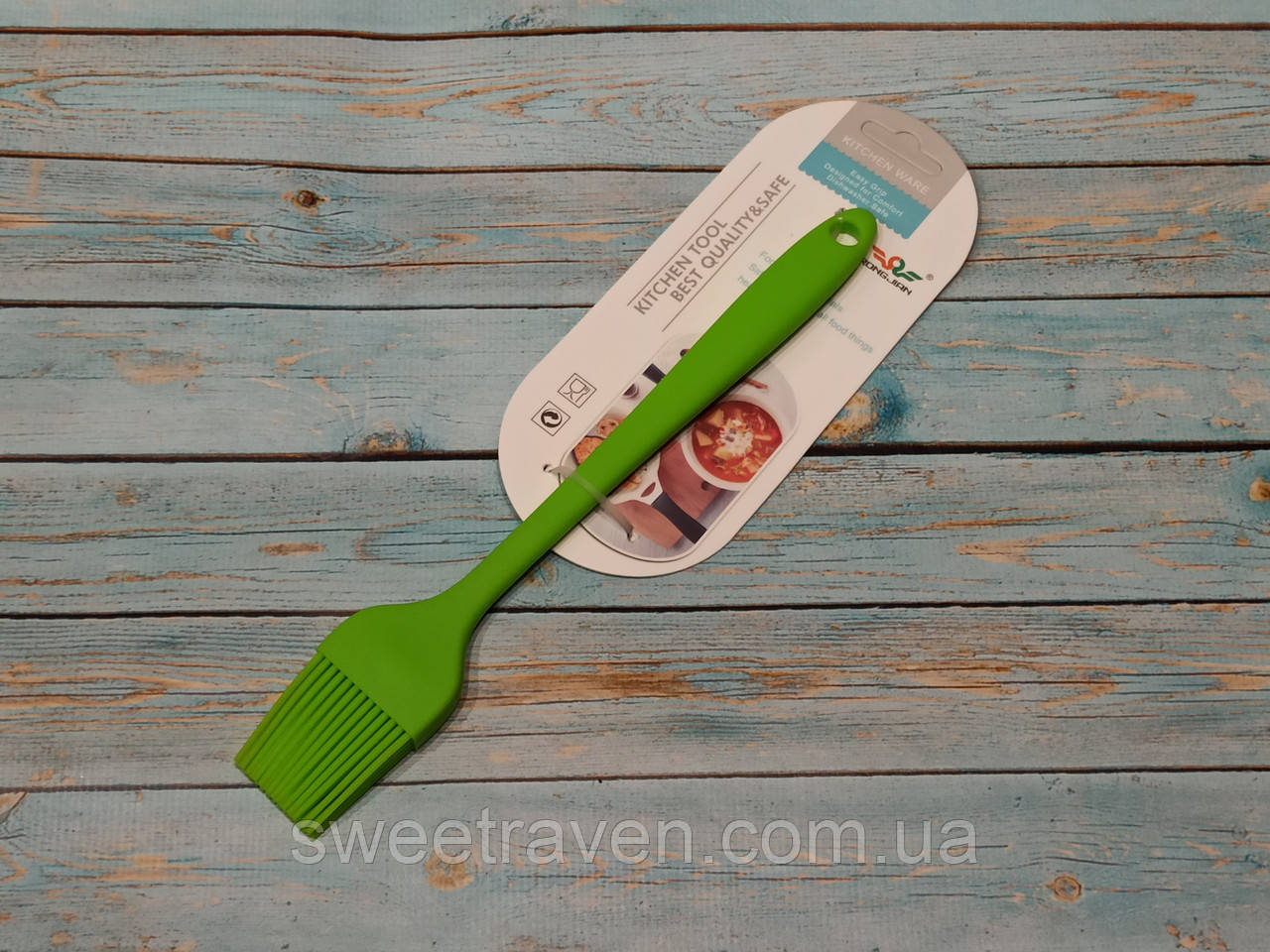 Пензлик силіконовий цільний, фото 1