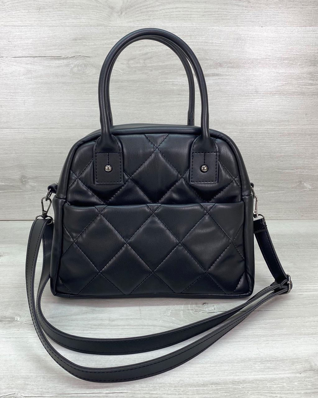 Жіноча сумка «Ненсі» чорна