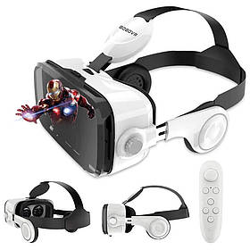 3D окуляри Шолом віртуальної реальності для смартфона BOBO VR Z4 для телефону з пультом і навушниками