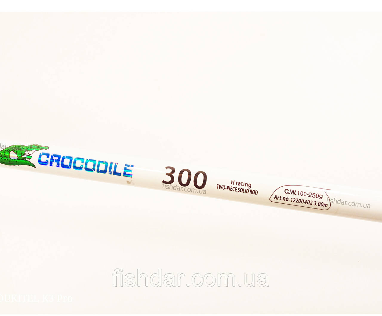 Купить Спиннинг Crocodile (Крокодил) 3м тест 100-250, цена 384 ₴ — Prom ...