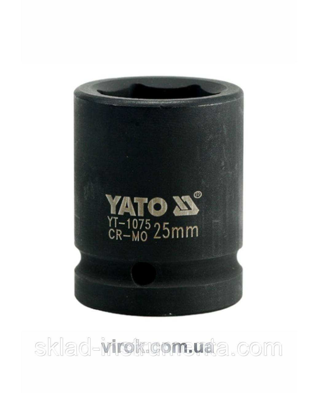 Головка торцеві ударна шестигранна YATO 3/4" М25 х 50 мм