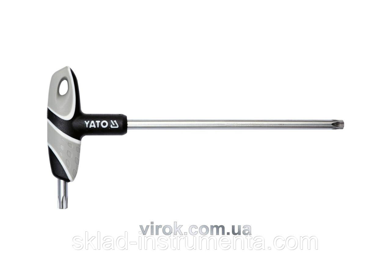 Ключ Torx Т-подібний YATO Т50 х 200 мм