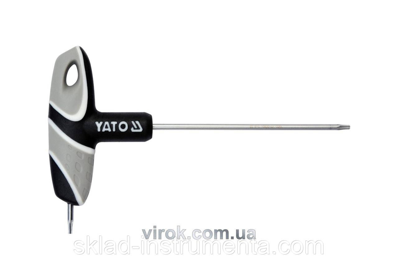 Ключ Torx Т-подібний YATO Т8 х 100 мм