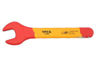 Ключ ріжковий діелектричний YATO М16 мм VDE до 1000 В