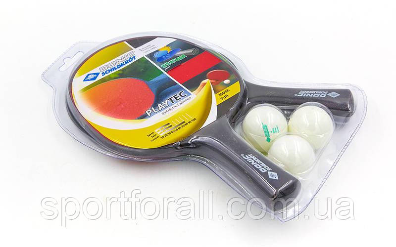 Набір для настільного тенісу Donic Playtech 2 Player Set Outdoor