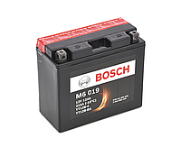 Аккумулятор мото 12 А/ч 12V 215A AGM АКБ BOSCH 0092M60190 Левый [+] YT12B-4 / YT12B-BS