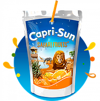 Сік із трубочкою фруктовий Капрізон Capri Sun Safari 200 мл