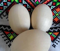Яйце  дерев'яне гусяче8,5*6  см