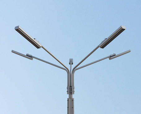 Кронштейни (оголовники) для опор вуличного освітлення