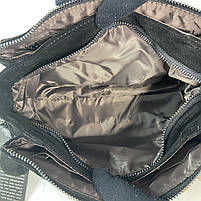 Жіноча замшева сумка через та на плече на три відділення Farfalla Rosso, фото 10