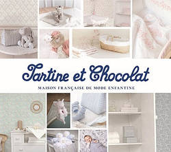 Tartine et Chocolat детские обои для стен каталог Lutece Франция флизелин
