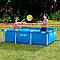 Каркасний басейн прямокутний Intex, 300 х 200 х 75 см, насос 2006 л/год, тент, підстилка, фото 4