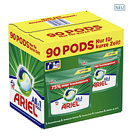 Капсулы для стирки универсального белья Ariel Pods 3 в 1 90 шт