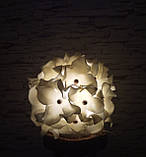 Торшер с изолона "Шар цветов" масляный, фото 3