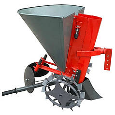 Картоплесаджалка до мотоблоку з транспортним колесом Ярило