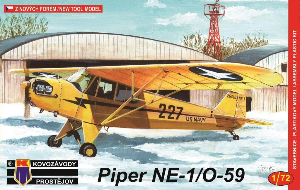 Пластикова модель 1/72 Kovozavody Prostejov 0044 американський легкий літак Piper NE-1/O-59 Military version
