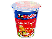 Вьетнамская Лапша Быстрого Приготовления В Стакане Gau Do Lau Thai Tom 65 g