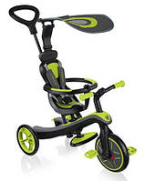 Детский велосипед 4 в 1 Globber Explorer Trike Lime Green от 10 месяцев до 5 лет (632-106-3)