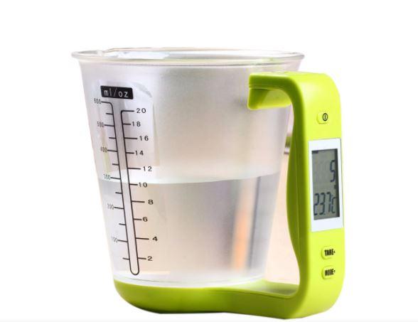 Чаша Мерная с Весами до 1 Кг с Измерением Температуры — в Категории ...