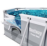 Басейн BestWay 5614А каркасний 300 х 200 х 84 см, фільтр-насос 1249 л/год, фото 6