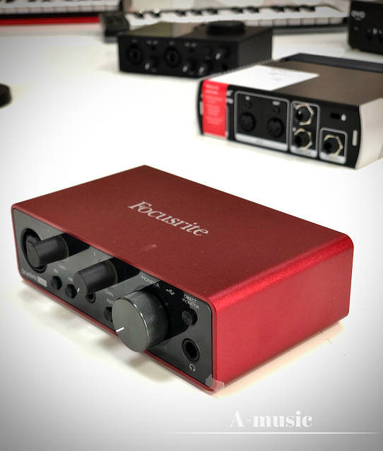 Заказать Звуковая карта Focusrite Scarlett Solo 3rd Gen с