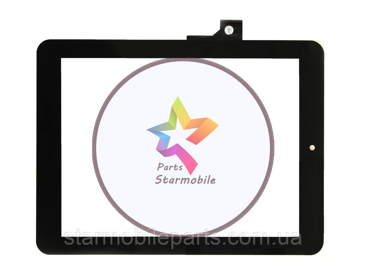 Сенсор для планшета Prestigio PMP5780D (197*148), тип 1 , чорний (DRFPC085T-V1.0), фото 1
