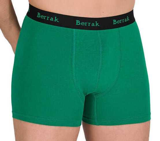 Трусы-боксеры шортами мужские Berrak зеленые