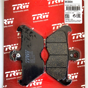 Мотоколодки TRW MCB680 аналог FDB2050 /BREMBO 07BB24SA / EBC FA407 /Braking BR806 /SBS 703, фото 1