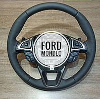 Чехол- оплетка из натуральной кожи на руль Ford Mondeo/ Fusion