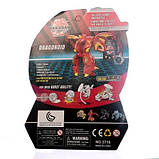 ✅ Ігровий Набір Bakugan Драгоноїд монстр трансформер | Настільна дитяча гра батл Бакуган 3716 Dragonoid, фото 5