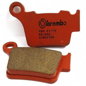 Мотоколодки BREMBO 07BB27SD FDB2165 /TRW MCB743 / EBC FA368 /Braking 891CM44 /SBS 791, фото 1