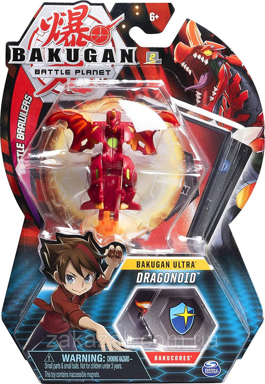 ✅ Ігровий Набір Bakugan Драгоноїд монстр трансформер | Настільна дитяча гра батл Бакуган 3716 Dragonoid