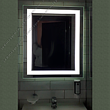 Дзеркало з LED-підсвіткою, 600х800 мм, L2, фото 6